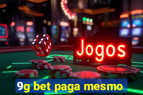 9g bet paga mesmo